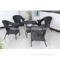 Rattan furniture dinning outdoor table set